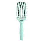 Olivia Garden Brosse Fingerbrush Care Iconique Sanglier & Nylon Lumière Arctique Turquoise