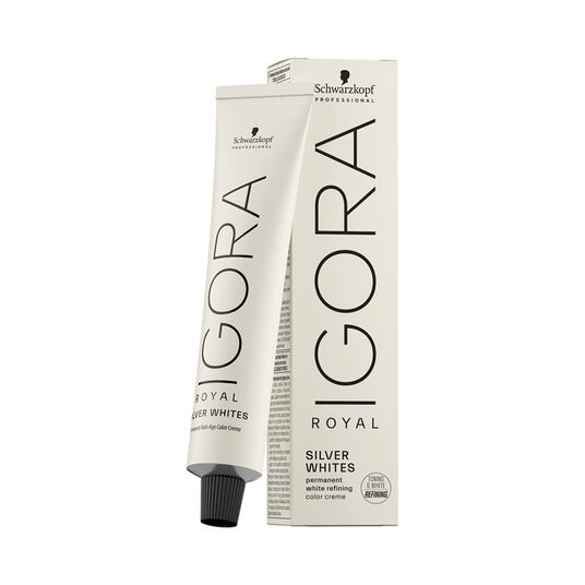 Schwarzkopf Igora Royal Silver Whites Permanent Haarkleuring 60ml Zilver