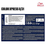 Wella Professionals Color Xpress &ndash; Vegan Xpress Touch-up Lichtblond Goud As 8/31 60ml