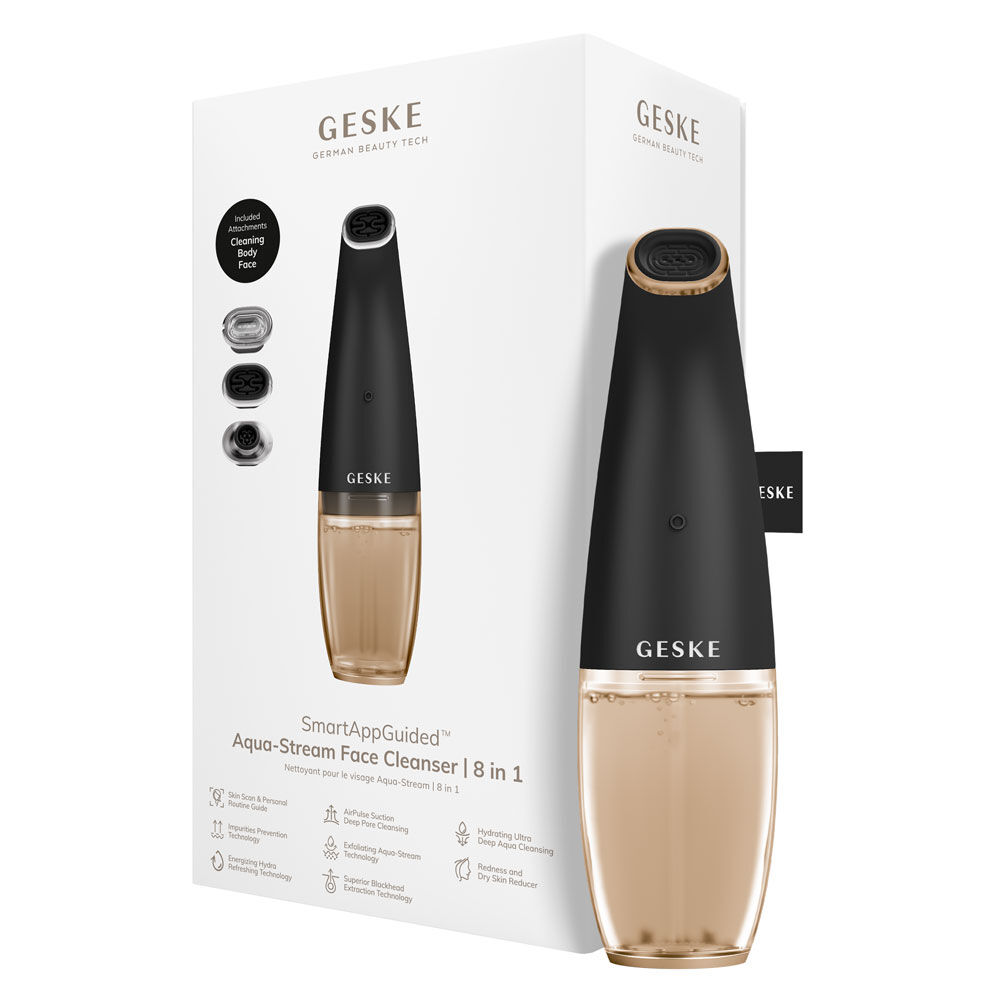 GESKE Aqua-Stream Gezichtsreiniger | 8 in 1