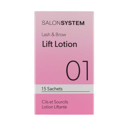 Salon System Lash & Brow Lift &Eacute;tape 1 Lotion Liftant Sachets 15&nbsp;pcs
