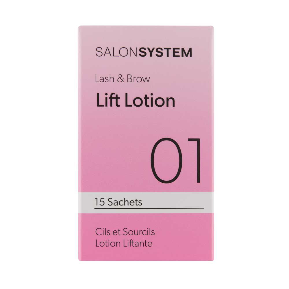 Salon System Lash & Brow Lift Stap 1 Liftlotion Voor Wimpers & Wenkbrauwen Zakjes 15 st. Salon System Lash & Brow Lift Stap 1 Liftlotion Voor Wimpers & Wenkbrauwen Zakjes 15 st.