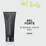 Sebastian Professional Gel Forte Gel fixation forte tous types de cheveux 200ml