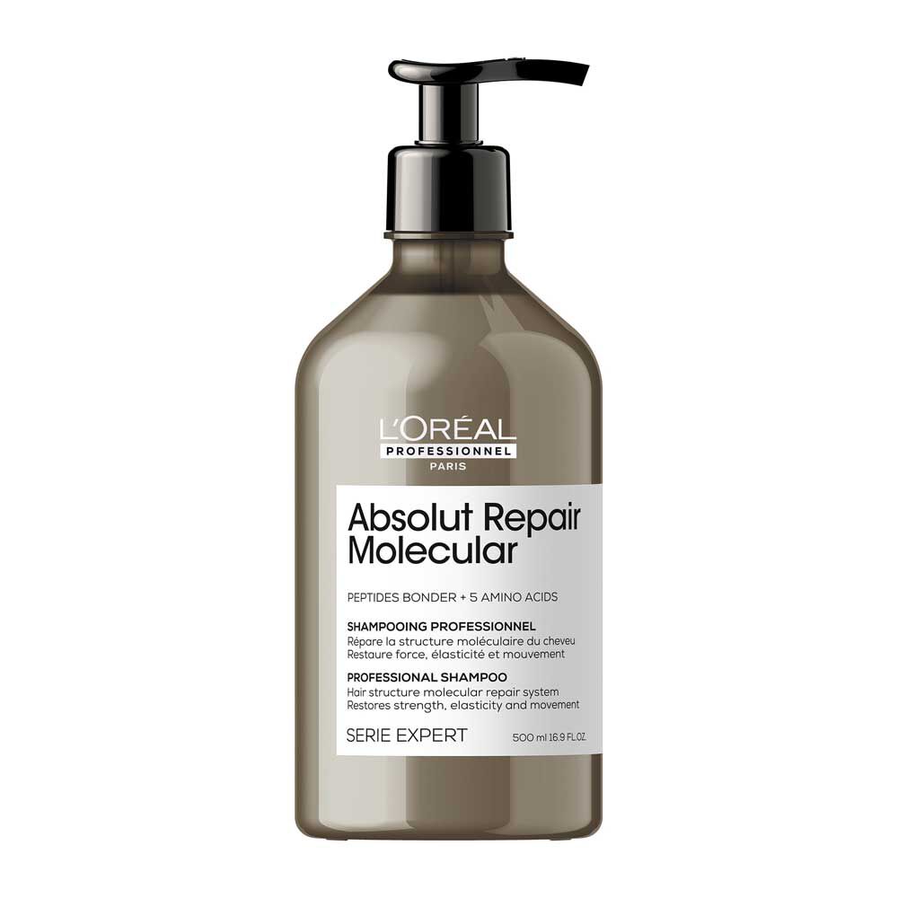 L'Oréal Professionnel Absolut Repair Molecular Shampooing Réparateur, 500ml