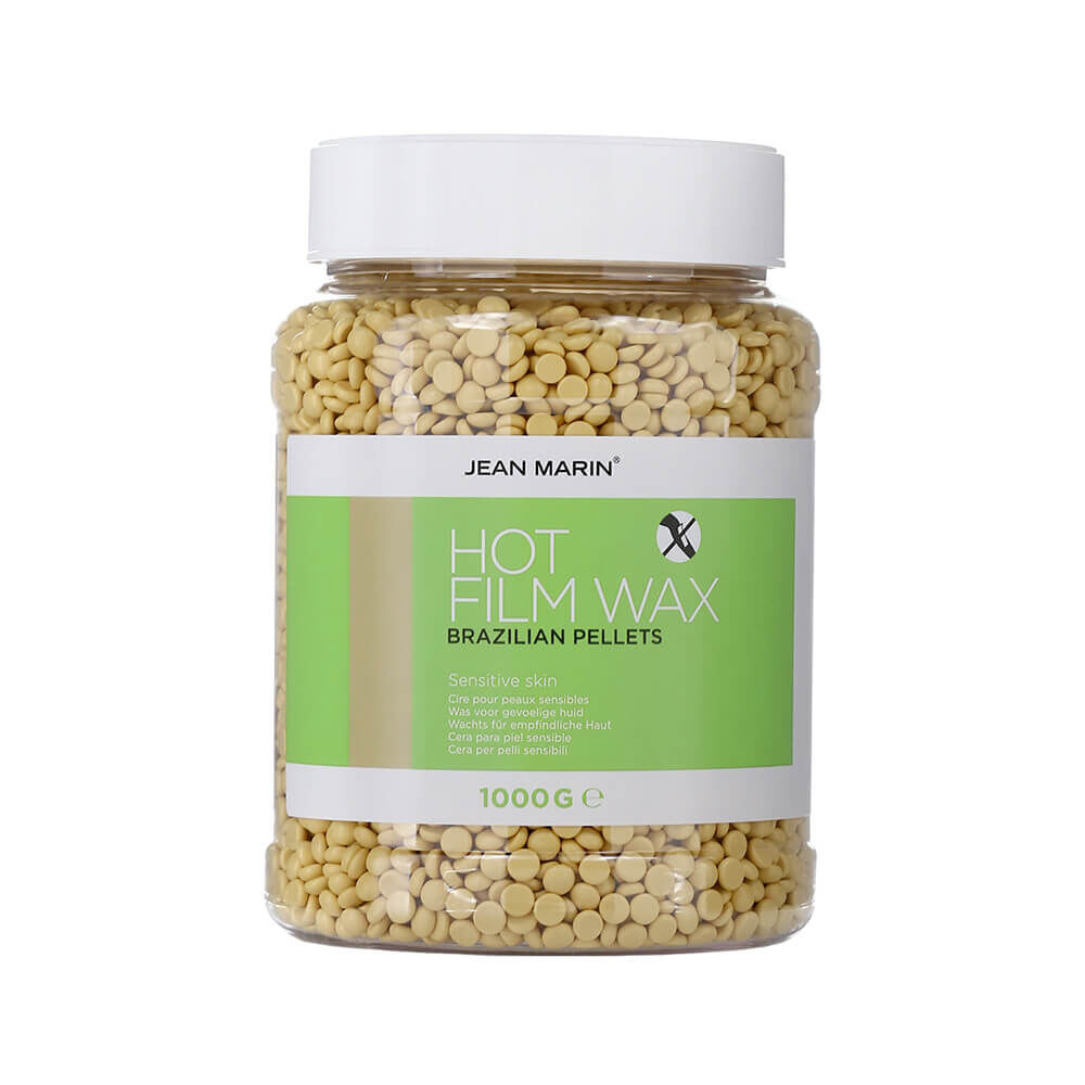 Jean Marin Pastilles de Cire Chaude Film Pelable pour Peau Sensible 1KG