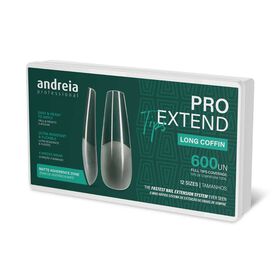 Andreia Professional Pro Extend Tips - Lange coffin