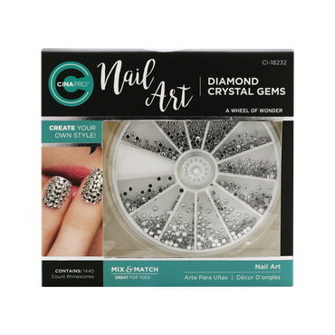 Cina Décors ongles Nail Art Diamond Crystal Gems