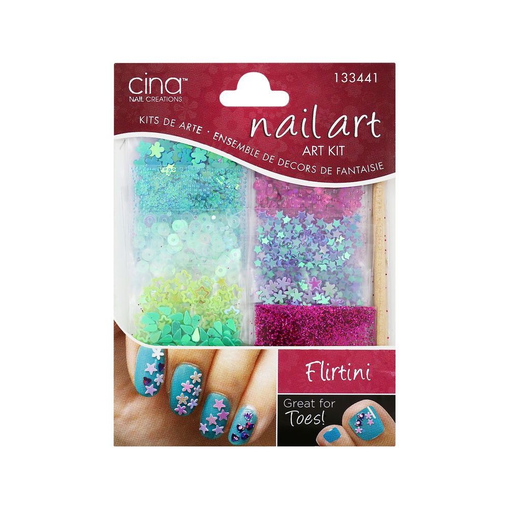 Cina Décors fantaisies Nail Art Flirtini Cina Décors fantaisies Nail Art Flirtini