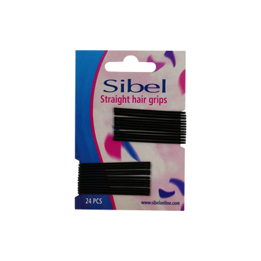 Sibel Pinces Droites Straight 50mm Noir 24pcs.