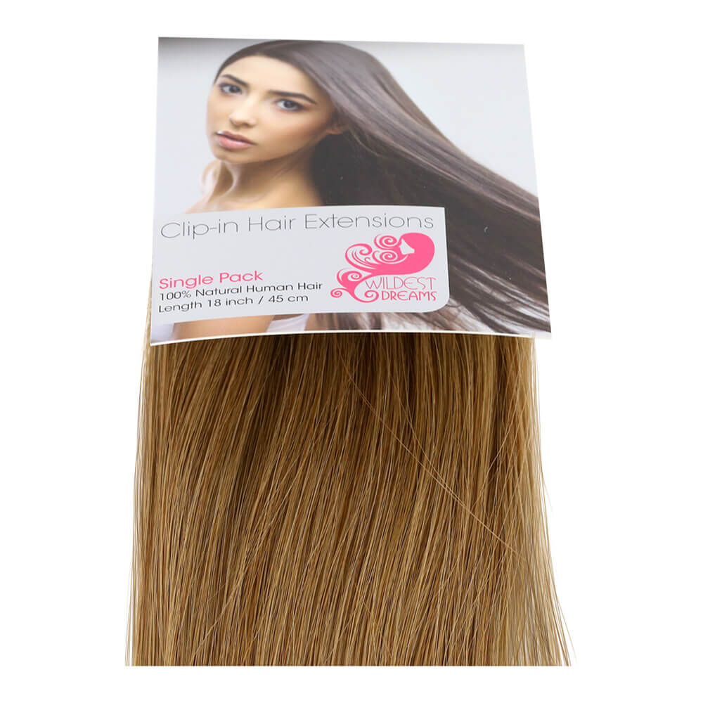 Wildest Dreams Extensions Cheveux Lisses Humains Clip-In 1pc 46cm