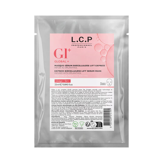 L.C.P Professionnel Paris Masque s&eacute;rum bio cellulose lift express 25ml