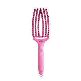 Olivia Garden Fingerbrush Brosse  & Nylon Thinkpink  Rose Bubble