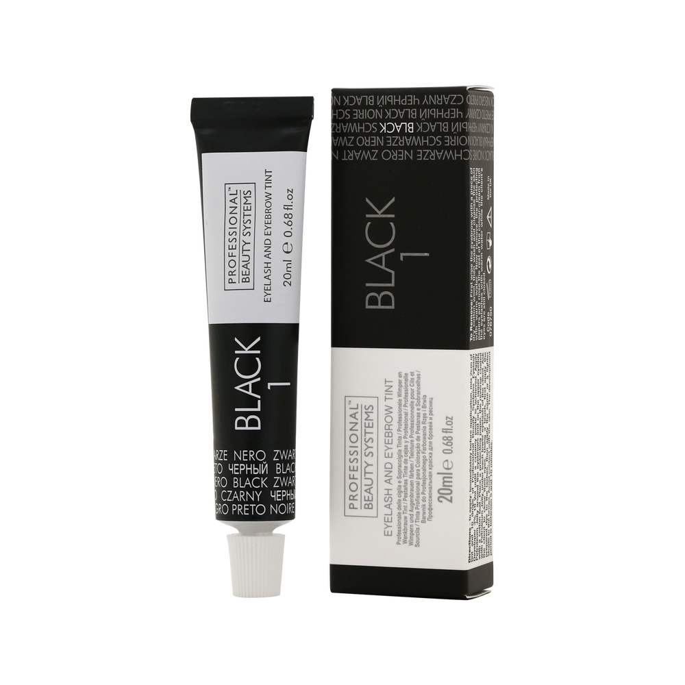 PBS Teinture Professionnelle pour Cils et Sourcils - Noir