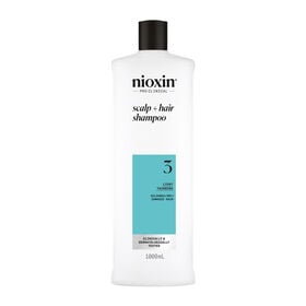 Nioxin System 3 Hoofdhuid + Haar Shampoo 1l