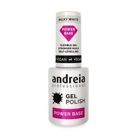 Andreia Professional Power Base Gellak Basecoat - Melkwit 10.5ml