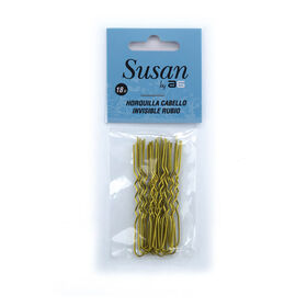 AG Epingles à cheveux WAVY Susan 50mm Blonde 12pcs