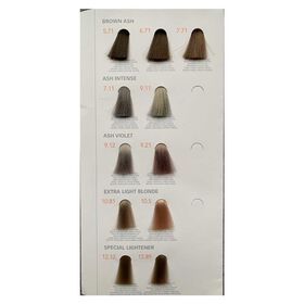 XP100 Intense Radiance Color Chart Insert 3/24