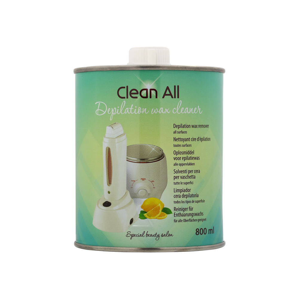 Clean All Oplosmiddel voor Epilatiewas 800ml