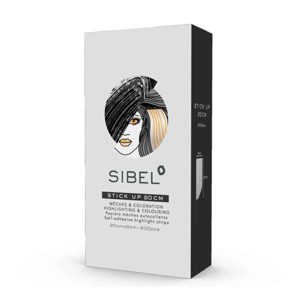 Sibel STICK-UP Feuilles Mèches auto-adhésives 20cm 200pcs.