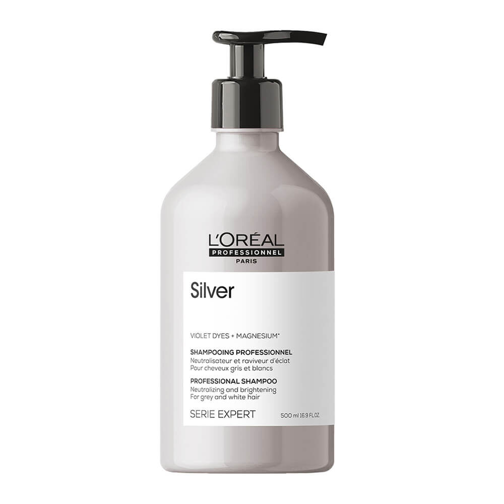 L'Oréal Professionnel Série Expert Silver Shampoo voor Grijs, wit of Lichtblond Haar 500ml