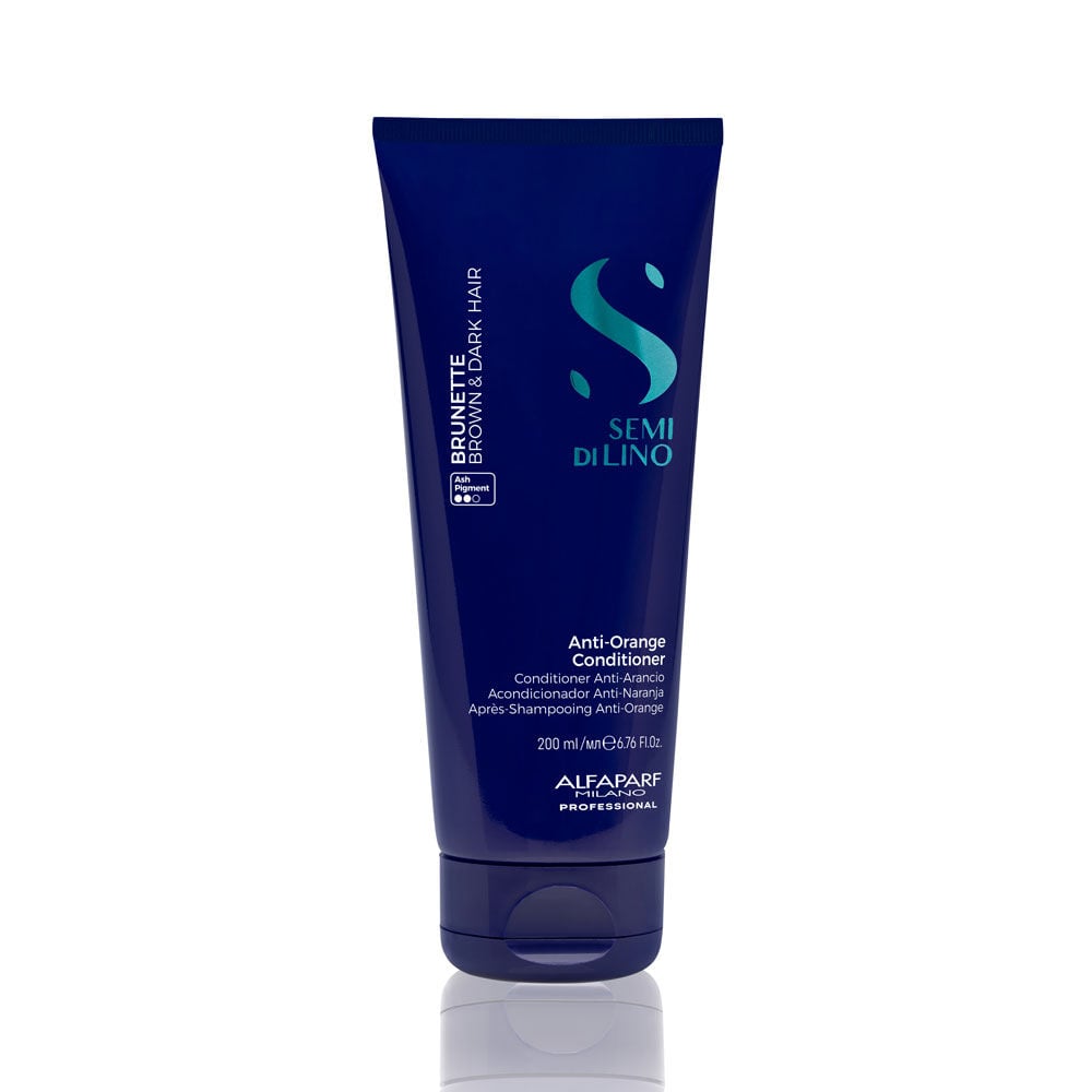 Alfaparf Milano Semi Di Lino Brunette Anti-Oranjezweem Conditioner 200ml Alfaparf Milano Semi Di Lino Brunette Anti-Oranjezweem Conditioner 200ml