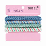 Sibel Twisties Haarelastiek Multicolor Display 30st