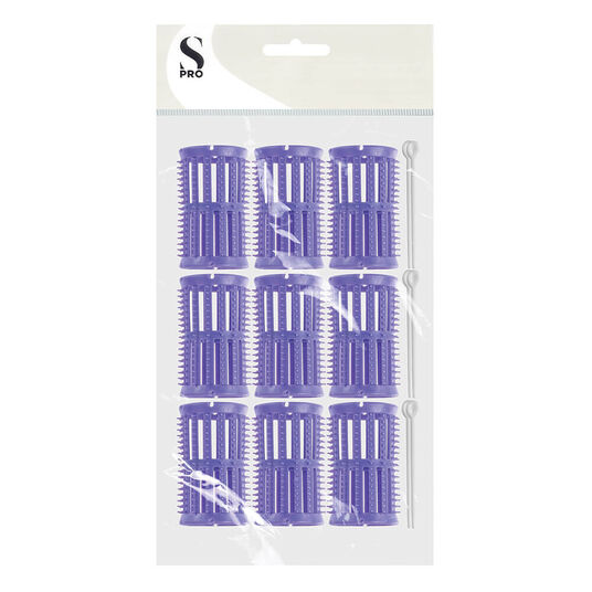 S-PRO Bigoudis en Plastique Mise en Plis &Oslash;36mm x6