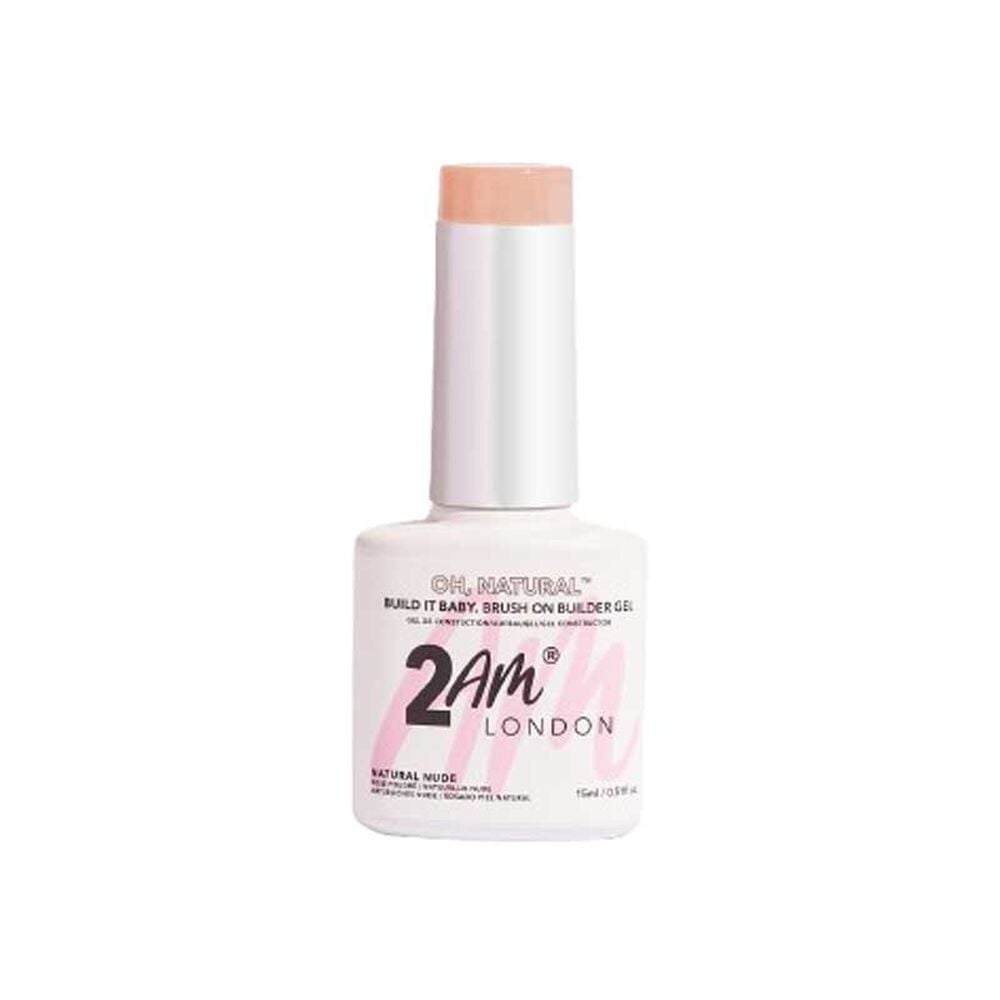 2AM London Build It Baby - Gel de construction transparent - Oh Natural 15ml