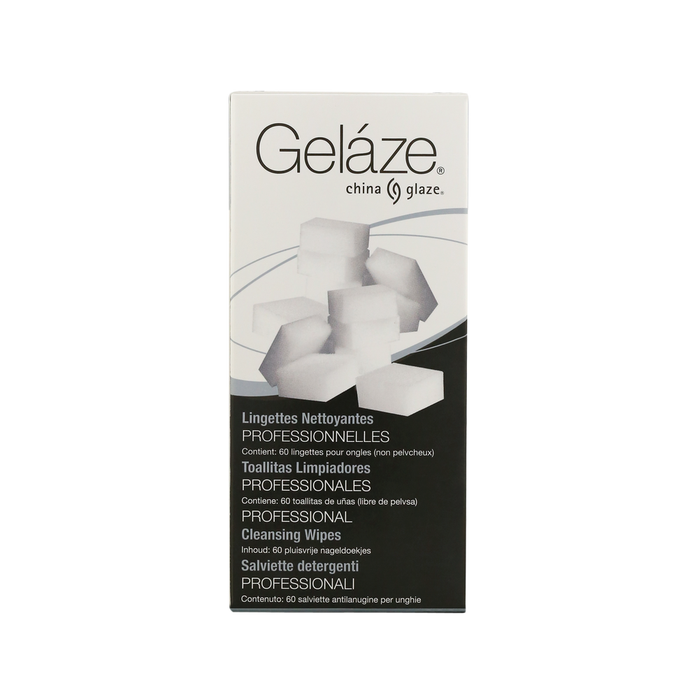 China Glaze Gelaze Nail Wipes 60pcs