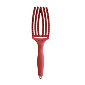 Olivia Garden Fingerbrush Care I'm Perfection Iconique Sanglier & Nylon Rouge Confiance