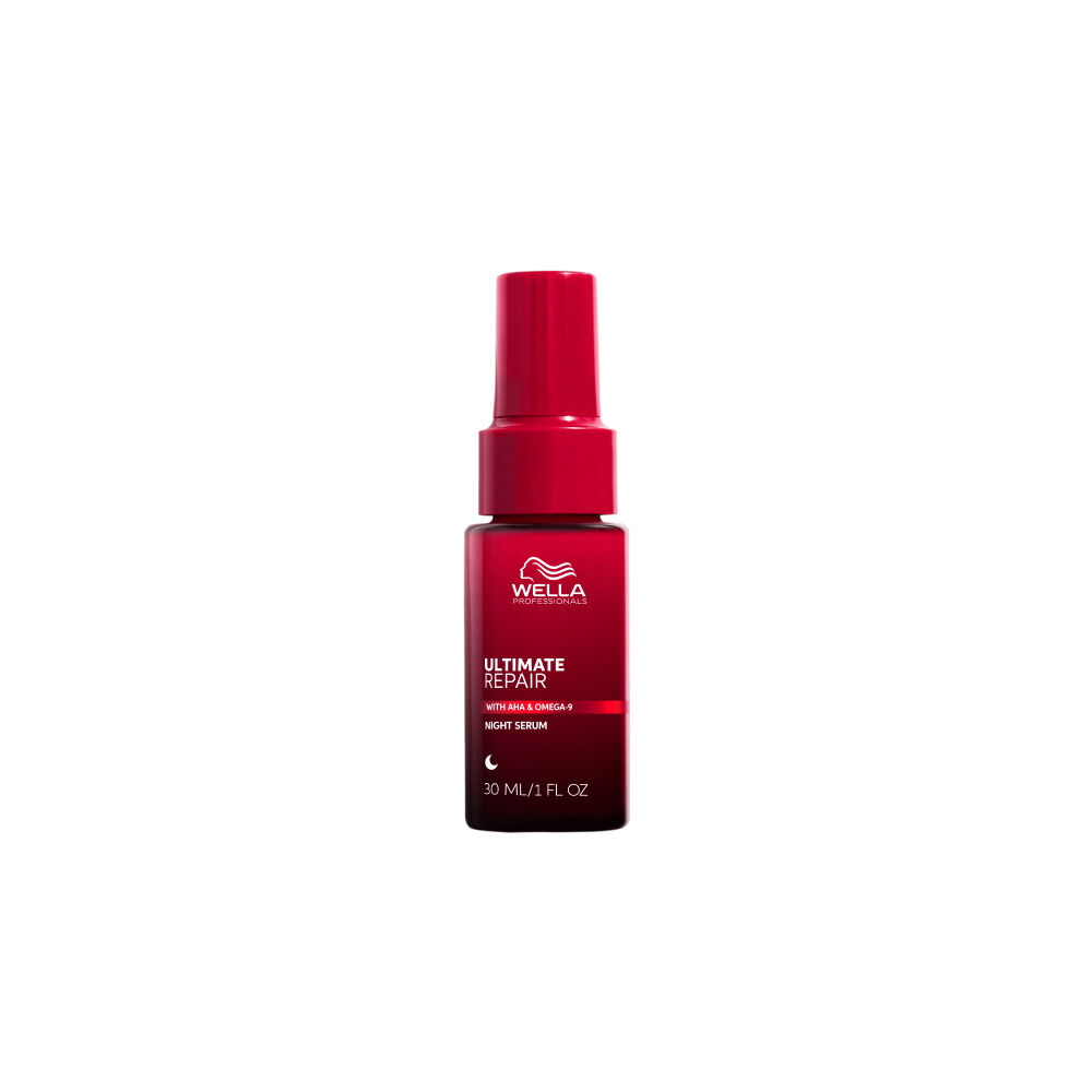 Wella Professionals Ultimate Repair, Sérum de nuit sans rinçage pour cheveux abîmés, 30ml