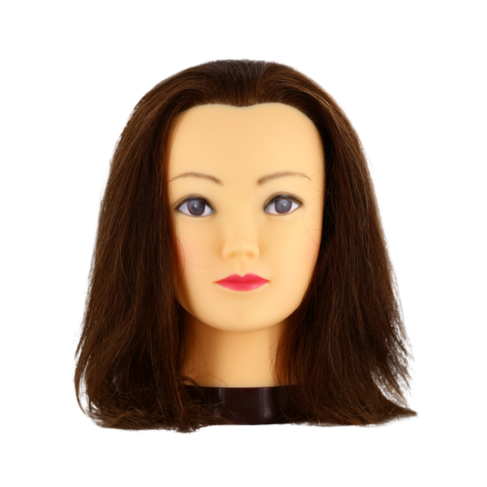 Salon Services Oefenhoofd Marie 35-40 cm Bruin 4