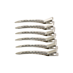 Sibel Pinces Sépare-mèches en Aluminium 12 pcs