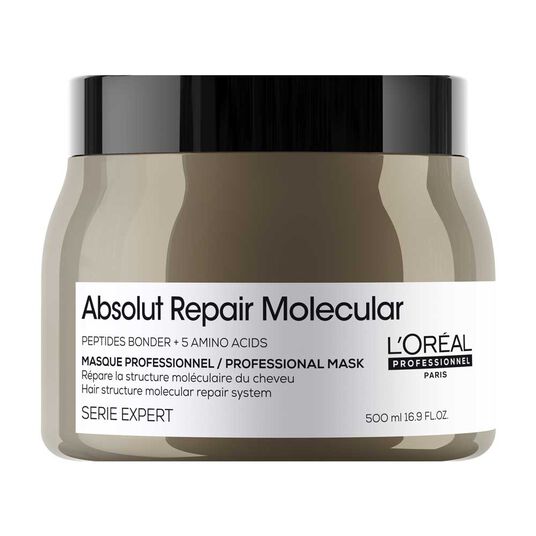 L'Or&eacute;al Professionnel S&eacute;rie Expert Absolut Molecular Uitspoelbaar Haarmaske 500ml