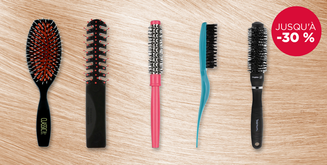 Offres de brosses : jusqu'à -30%
