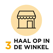 3 Haal op in de winkel