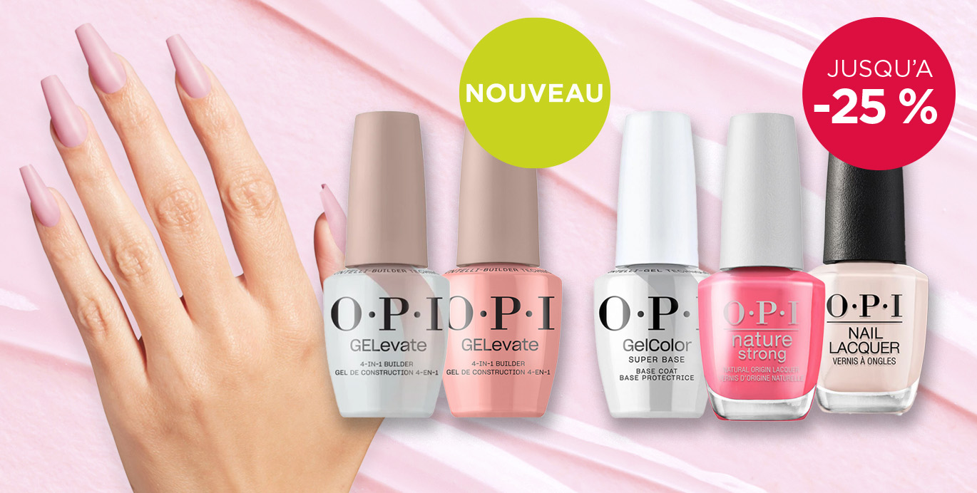 Offres sur les ongles : jusqu'a -25 %