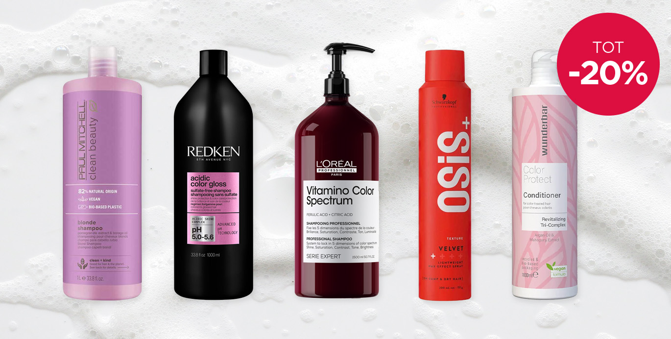 Haarverzorging deals: Tot 20% korting