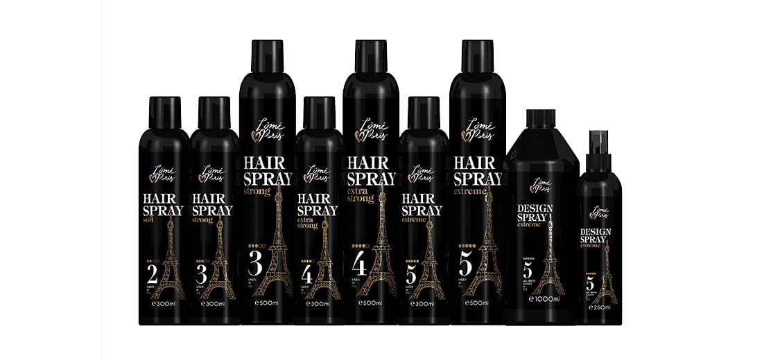Image groupée des produits de coiffage Fix Lômé Paris