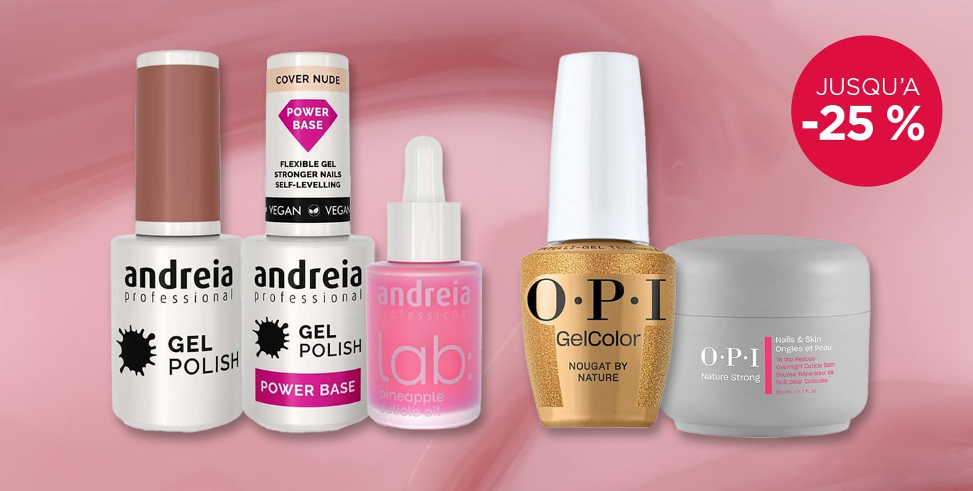 Offres sur les ongles : jusqu'a -25 %