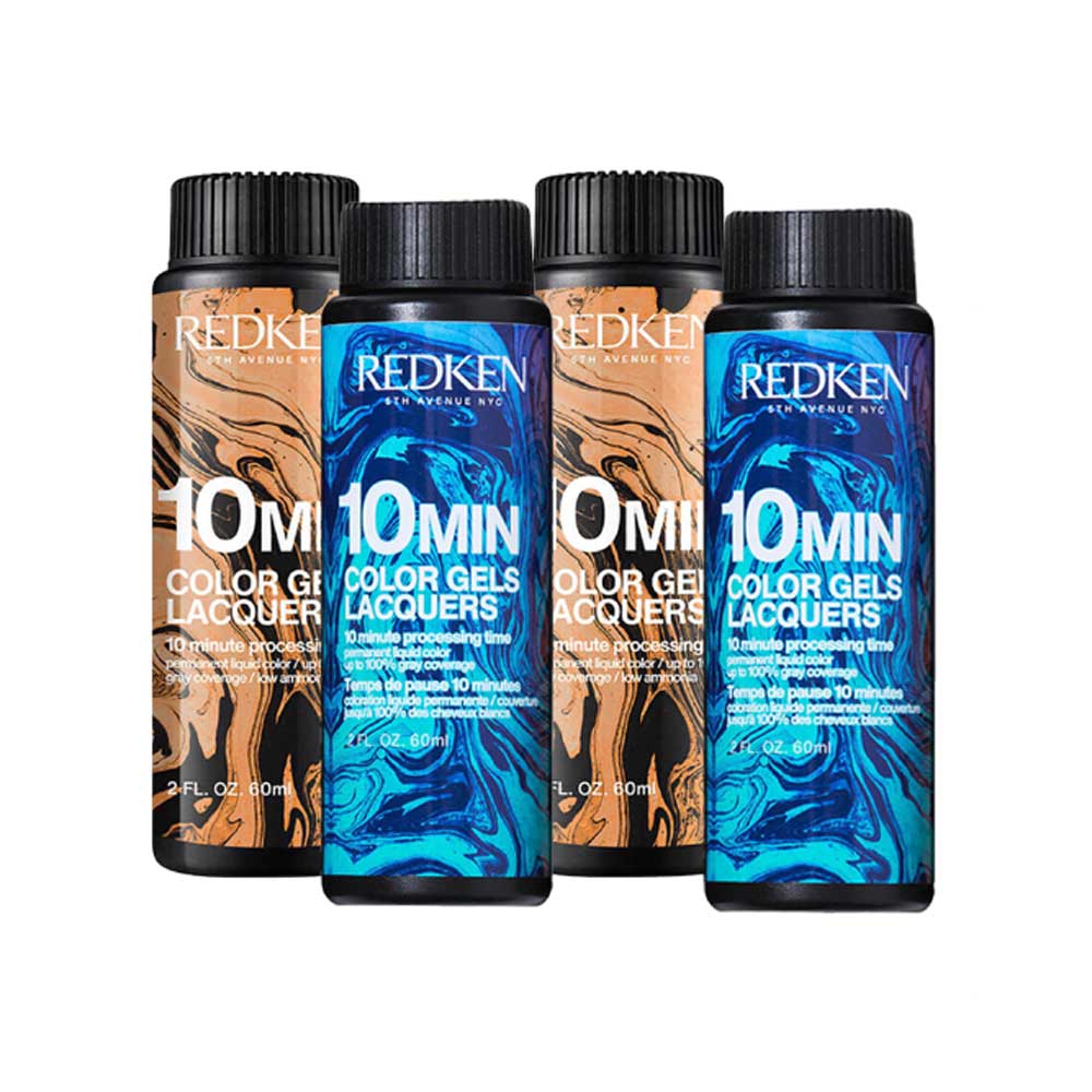 Gamme Redken Color Gel Lacquers 10 Minutes Coloration Permanente