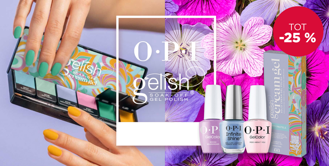 OPI , Gelish nagel deals : -20%