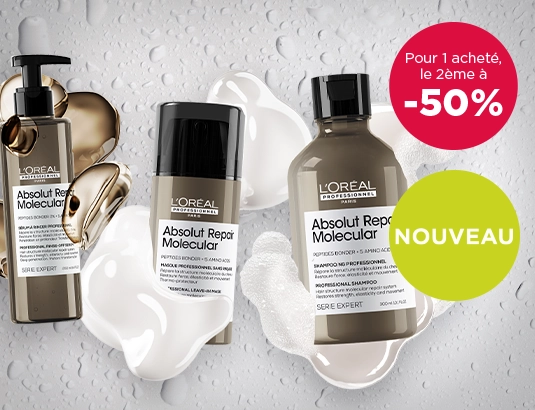 Découvrez L'Oréal Professionnel ! Achetez tous vos produits capillaires L'Oréal préférés avec des options adaptées à chaque type de cheveux.