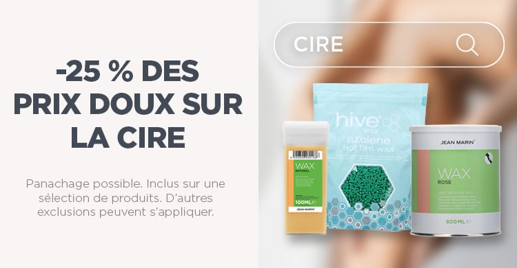 Offres sur l’épilation: jusqu'à -25 %