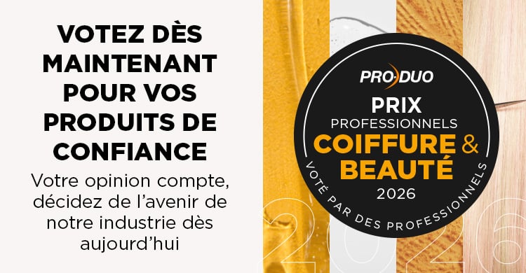 Découvrez les nominés des Prix Professionnels coiffure et beaute 2026