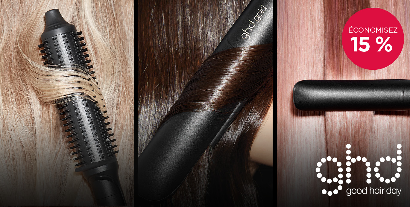 15 % de remise sur vos essentiels ghd