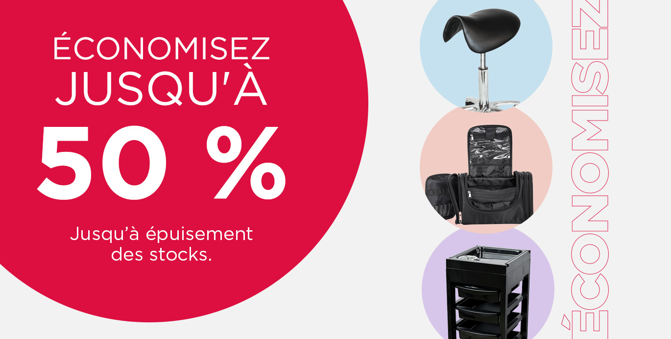 Équipement de salon : jusqu'à -50 %