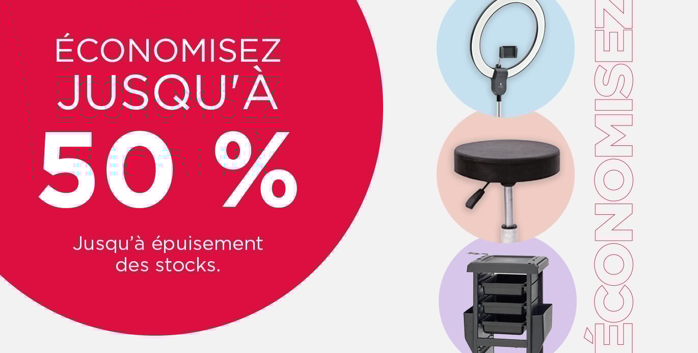 Équipement de salon : jusqu'à -50 %